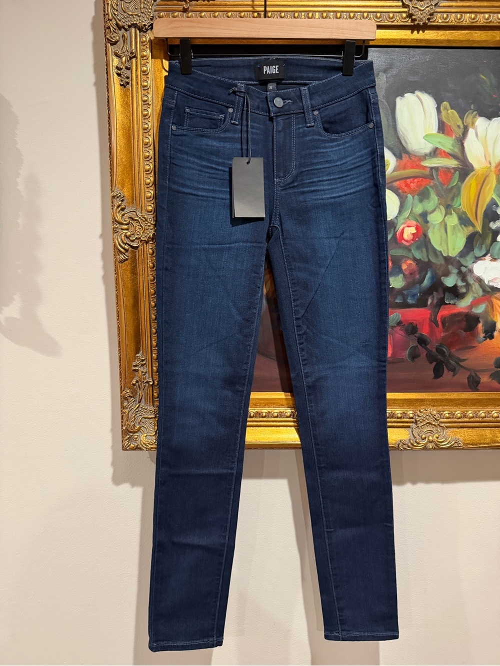 PAIGE Indigo High-Rise Skinny Jeans
